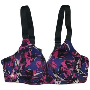 LIVI Athletic Multi-colored Floral Sports Bra 40B